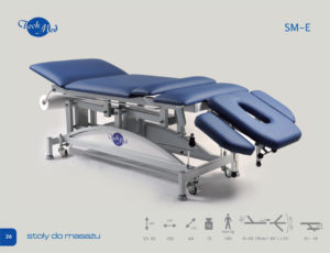 1289816243sme 300x230 - SM-E Stół do masażu z elektyryczną regulacją wysokości