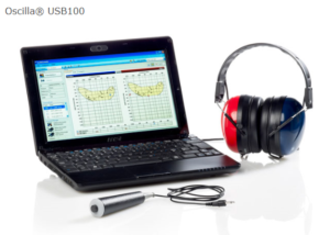 14061861074 300x214 - Audiometr przesiewowy Oscilla USB 100