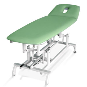 Terapeuta M-H2.F0 Stół do masażu i rehabilitacji – dwusekcyjny