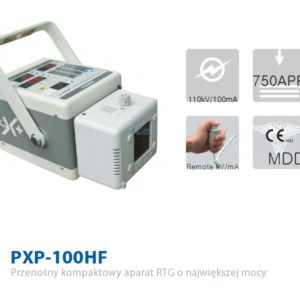 PXP 100 HF Przenośny kompaktowy rentgen weterynaryjny
