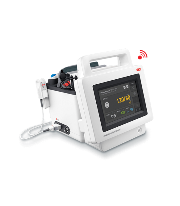 Medyczny analizator parametrów życiowych z opcją pomiaru impedancji bioelektrycznej mVSA 535