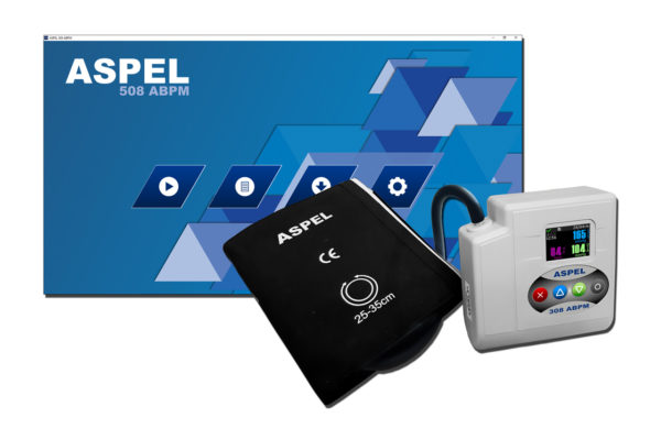 Holtery ciśnienia. ASPEL 308-508 ABPM - Holter Ciśnienia (Rejestrator +Oprogramowanie)