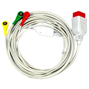 Kardiologia i spirometria. Medical-econet 3-przewodowy kabel dla C7 i C9.