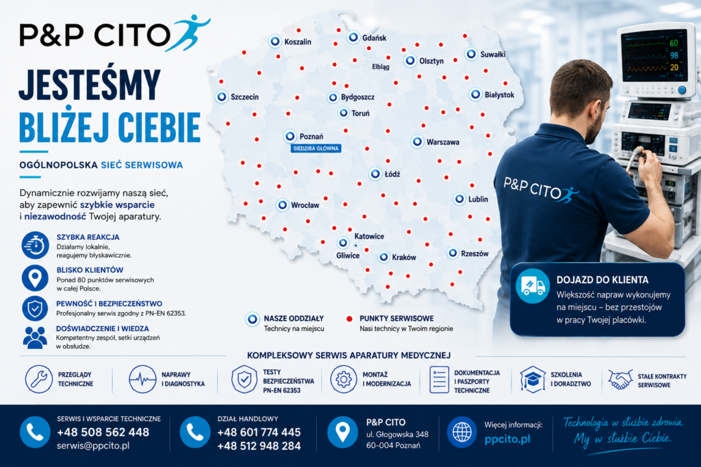 maprawa sprzętu medycznego